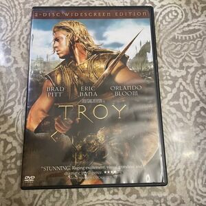Troy DVD 2-Disc Widescreen Edition Brad Pitt Eric Bana Orlando Bloom Movie